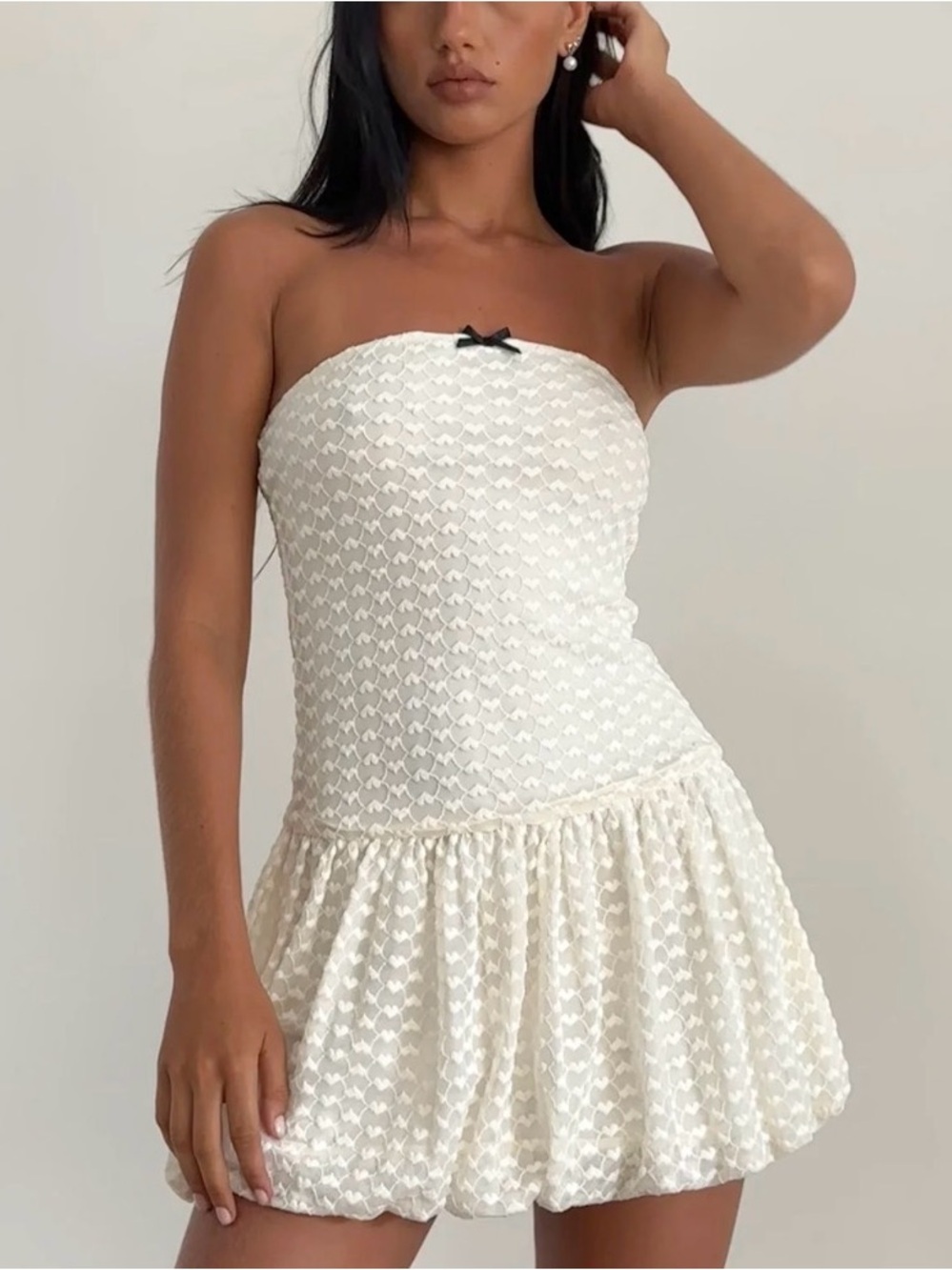 Strapless Bubble Dress